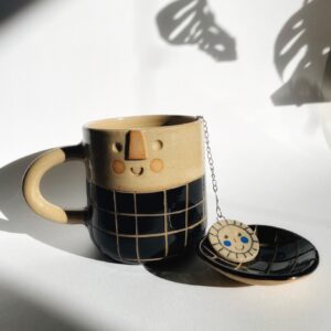 Grande Tasse / Mug Wapi Damier