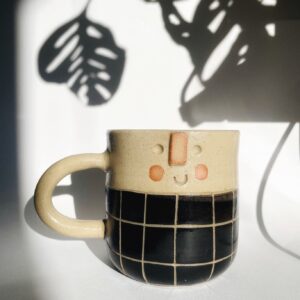 Grande Tasse / Mug Wapi Damier