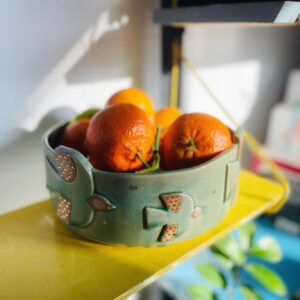 Saladier Bird  - Vert d'eau