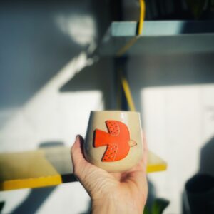 Tasse Bird  - Orange
