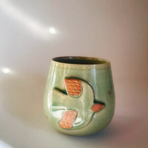 Tasse Bird  - Vert d'eau
