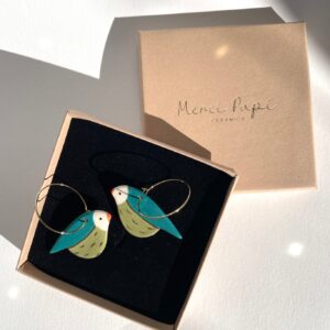 Boucles d'oreilles Tango + or