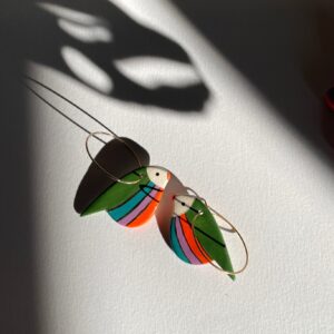 Boucles d'oreilles Rumba + or