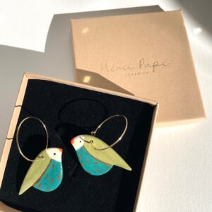 Boucles d'oreilles Mambo + or